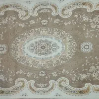 فرش ۶ و ۹ متری گردویی مثل هم شسته شده