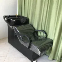 سرشور-۲عدد صندلی کپ-یک تخت ماساژ و صندلی استادکار