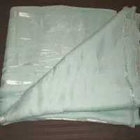 ساتن شاین دار مغز پسته ای کم رنگ