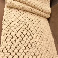 رومیزی مکرومه|پرده، رانر، رومیزی|قم, ولیعصر|دیوار