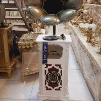 گرامافون مبله بزرگ قهوه ای طلا سفید کرم برنز سوگلی|سیستم صوتی خانگی|زنجان, |دیوار