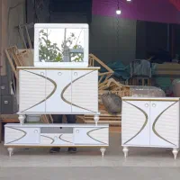 ست آینه کنسول کمدلباس ..به ق تولیدپرداخت درب منزل