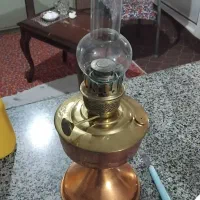 سینی مسی وچراغ قدیمی|لامپ و چراغ|مراغه, |دیوار