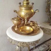 ست سماور برنز فوق العاده زیبا