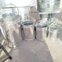 ساخت سطل آجیل وحبوبات گالوانیزه