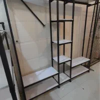 کد۱۲۸/فورتیک/مدرن قفسه/ترکیب فلز و بستی رگال دار|فروشگاه و مغازه|ارومیه, |دیوار