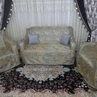 مبل ۷نفره سفارشی و با کاور مبل سفارشی نو میباشد|مبلمان خانگی و میز عسلی|تهران, وصفنارد|دیوار