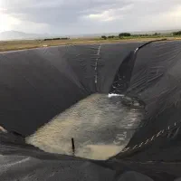 استخر پلیمری کشاورزی با ورق ژئوممبران