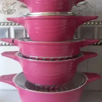 قابلمه گرانیتی۵پارچه|ظروف پخت‌وپز|بهارستان, |دیوار