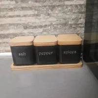 جا ادویه دیواری و جاادویه رو میزی|کتابخانه، شلف، قفسه‌های دیواری|شاهین‌شهر, شهرک گلدیس|دیوار