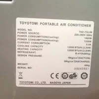 کولر گازی پرتابل Toyotomi مدل TAD-T32JW|کولر گازی و فن‌کوئل|تهران, شهرک محلاتی|دیوار