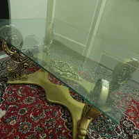 دو عسلی و یک میز بزرگ طلایی|مبلمان خانگی و میز عسلی|تهران, قیام|دیوار