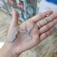 سرویس کامل (نقره)( با انگشتر عیار ۹۲۵)|بدلیجات|کرمانشاه, |دیوار