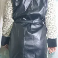 پالتو مانتوی مجلسی پلنگی چرم کاپشن مارک و برند|لباس|اصفهان, ملاصدرا|دیوار