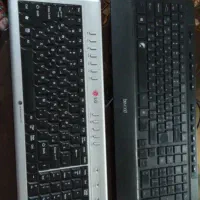 دو عدد کیبورد کامپیوتر سالم (LG و Beyond)