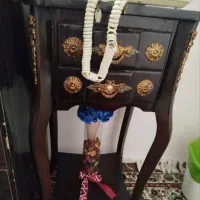 میز تلفن چوبی