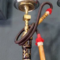 قلیان تنه برنجی|کلکسیون و سرگرمی|رشت, حمیدیان|دیوار