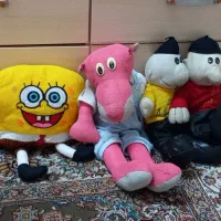 عروسک پلیشی بزرگ۵ عدد با هم|اسباببازی|ری, ظهیرآباد|دیوار