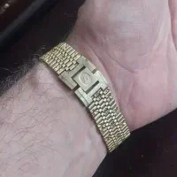 دستبند سوییسی قدیمی میکرون طلا معاوضه با نقره