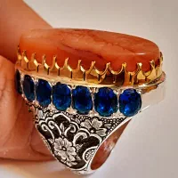 عقیق مهره کهنه کلکسیونی