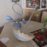 حراج دو عدد لوستر سه شعله