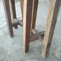 فروش دو عدد صندلی( چهار پایه) چوبی