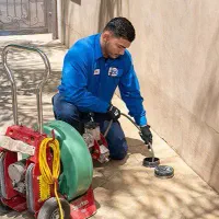 لوله بازکنی تخلیه چاه فنرزنی