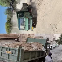 حمل نخاله وگودبرداری فروش خاک تمیز وماسه الغدیر|خدمات حمل و نقل|قم, شاه ابراهیم|دیوار