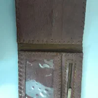 کیف پول چرم مردانه دست دوز با چرم مصنوعی