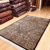 قالیچه ۳ متری تمام ابریشم قم ۸۰ رج کامل|فرش|تهران, سلسبیل جنوبی|دیوار