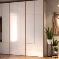 کمد دیواری پیش‌ ساخته ام دی اف