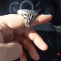 انگشتر فیروزه نبشاپور .و زبرجد