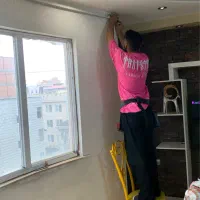 نصب پرده با بهترین کیفیت|خدمات پیشه و مهارت|گلوگاه بابل (گلیا), |دیوار