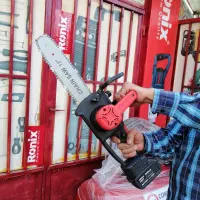 اره زنجیری بلند درختبر چوب بر شارژی نک تک|ابزارآلات|اصفهان, کشاورزی|دیوار