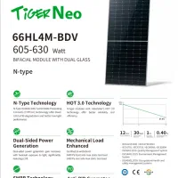 پنل خورشیدی جینکو Jinko 615w 620w