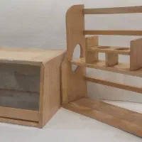 جا ادویه و جا نان چوبی