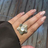 انگشتر آبکاری طلا و نقره|جواهرات|بندر انزلی, سپه|دیوار