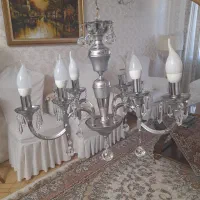 لوستر ۸ شعله بسیار سالم|لوستر و چراغ آویز|تهران, پونک|دیوار