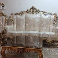 مبل استیل ورق طلا