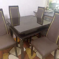 میز غذاخوری4نفره|میز و صندلی غذاخوری|میاندوآب, |دیوار