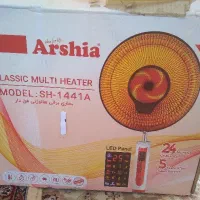 پنکه برقی هالوژنی فن دار مدل اس اج ۱۴۴۱ا