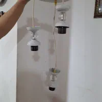 لوستر|لوستر و چراغ آویز|میانه, |دیوار