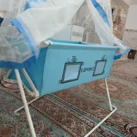 گهواره نوزاد در حد نو|کالسکه و لوازم جانبی|صفادشت, |دیوار