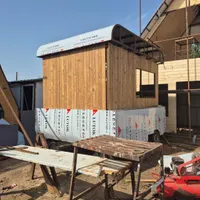 کانکس بوفه کلبه چوبی