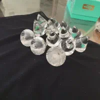 گوی الماسی مخروطی وگردنمره 40 کریستال نمره 16و14|لوستر و چراغ آویز|پردیس, فاز ۱|دیوار