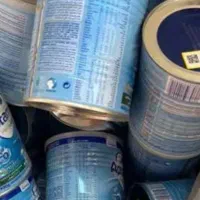 قوطی خالی شیر خشک