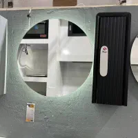روشویی کابینتی سفید مشکی|لوازم سرویس بهداشتی|اصفهان, سرچشمه|دیوار