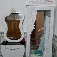 بوفه و آینه شمعدان