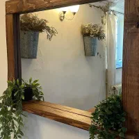 تولید آینه چوبی|آینه|رشت, سیا اسطلخ|دیوار
