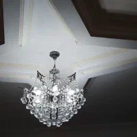 لوستر|لوستر و چراغ آویز|تاکستان, |دیوار